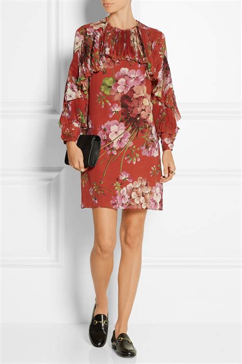 gucci floral dress 2017|gucci mini dresses.